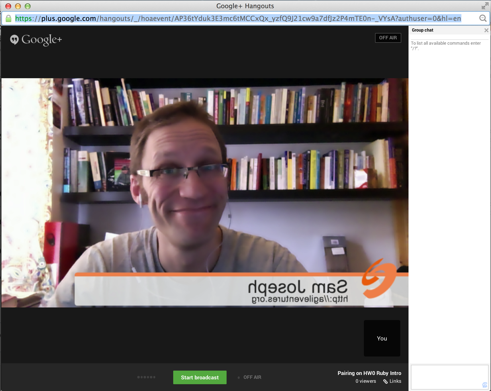 live hangout