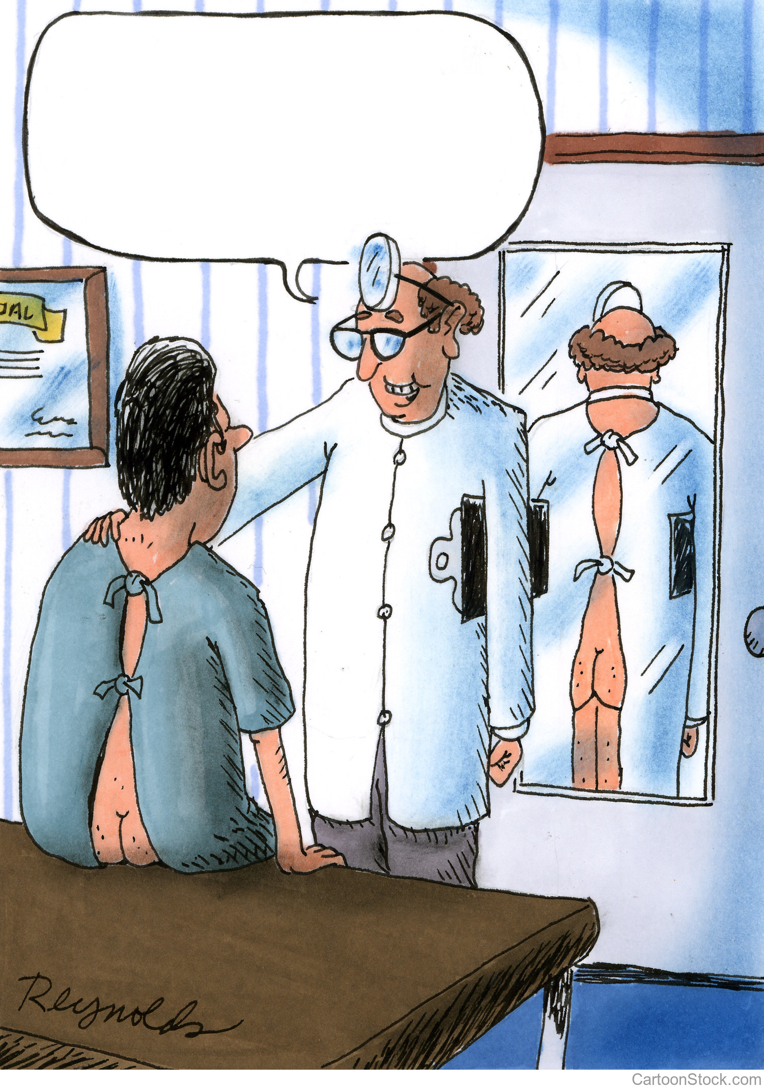 Empathetic doctor