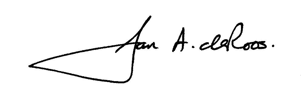 Jan A. deRoos