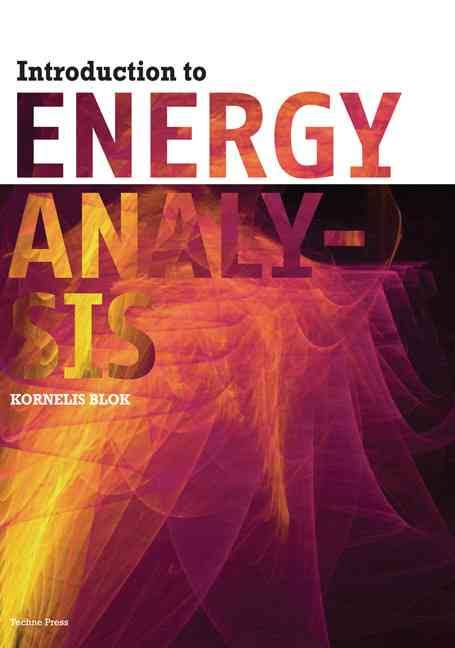 Energy Analysis book