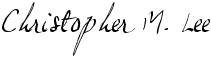 Christopher M. Lee, Ph.D