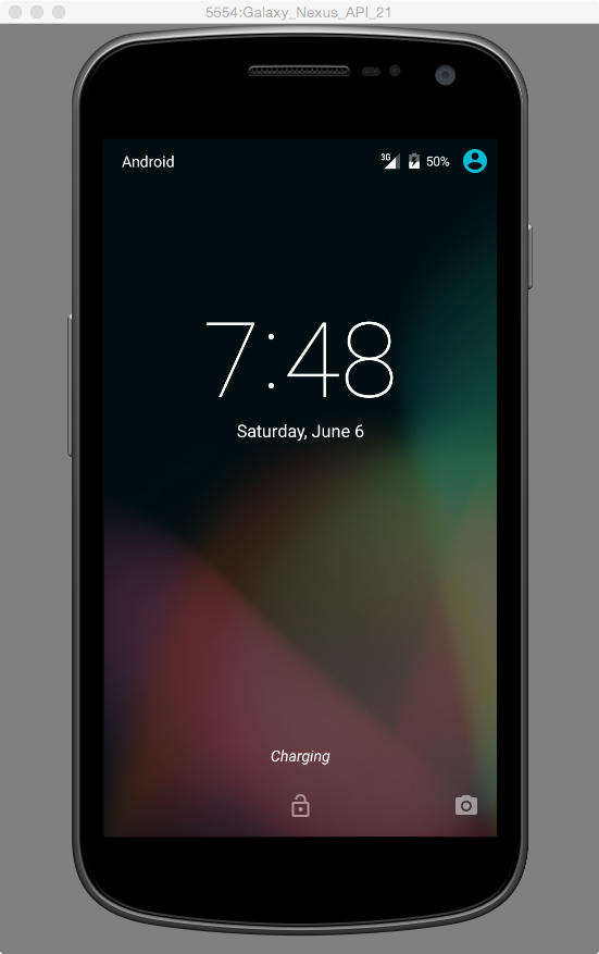 Emulator Lock Screen