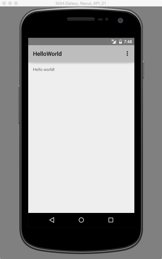 Hello World App