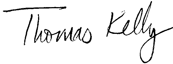  Thomas Forrest Kelly