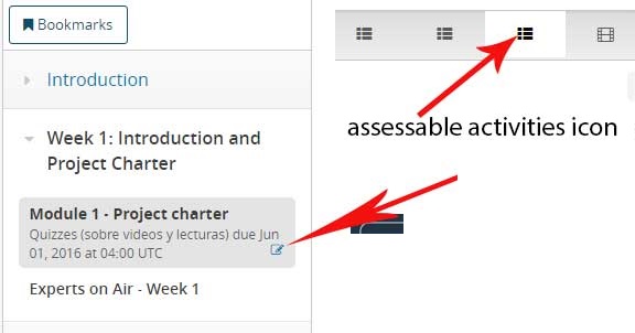 assessable activities icon