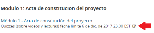 Actividades calificables