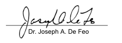 Dr. Joseph A. De Feo