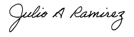 Julio A Ramirez, Ph.D.