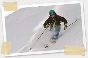 Dave ski-ing