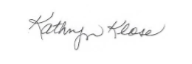 Dr. Kathryn Klose