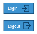 Login and logout buttons