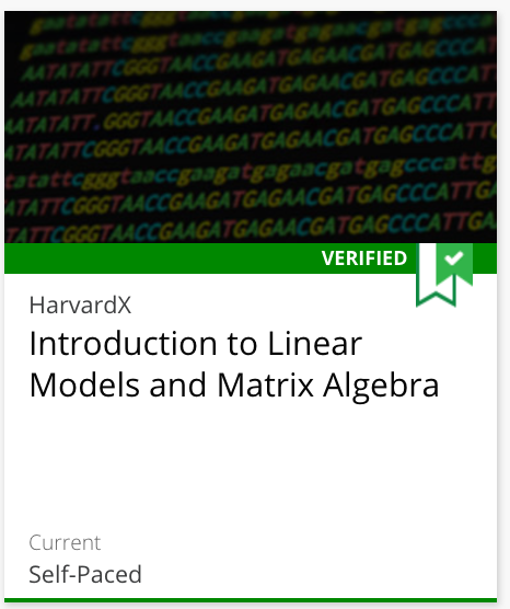 Data Analysis for Life Sciences 2: Introduction to Linear Models and Matrix Algebra