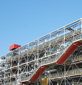 Module 9: Exterior of Centre Pompidou; Rogers, Piano, Franchini