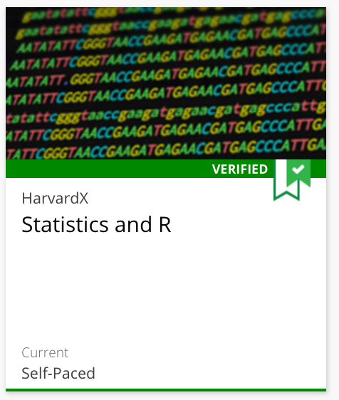 Course 1: Statistics and R