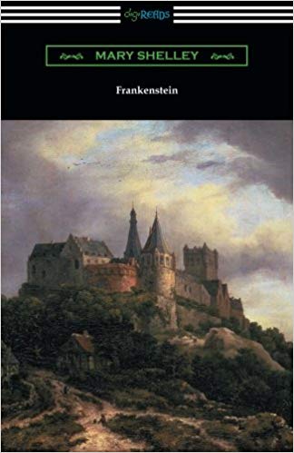 Cover of Frankenstein book