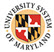 This image is a logo reading University System of Maryland with a shield displayed