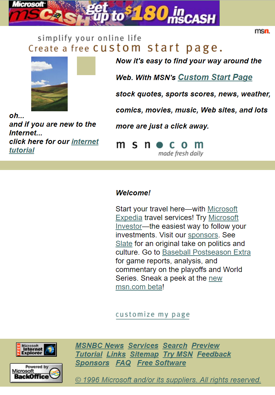 1 2 old msn - The history of CSS
